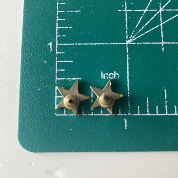 Vintage Gold Tone Celestial Brooch Earrings Lot Sun Crescent Moon Star READ DESC - Picture 6 of 16